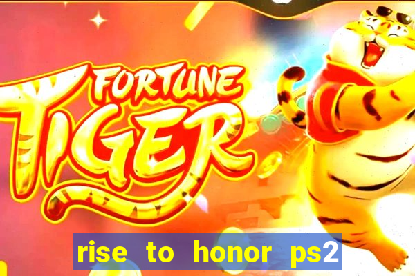 rise to honor ps2 iso pt br